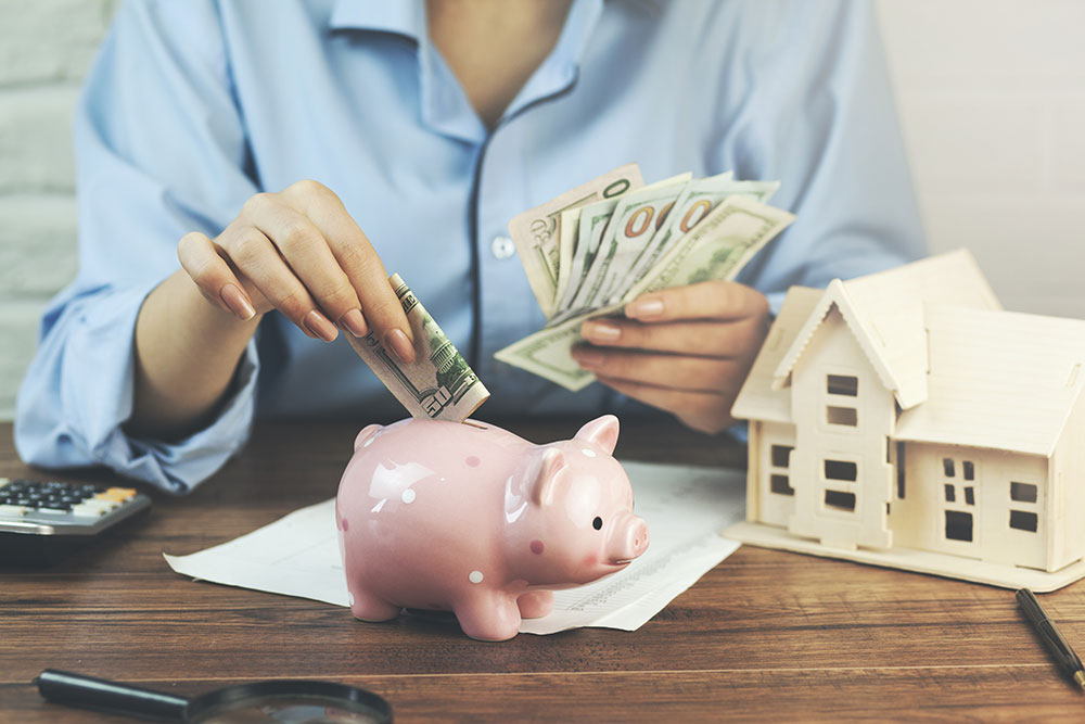 a consumer is saving money for a security deposit