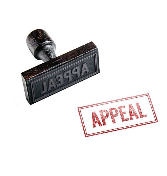 a picture of an appeal stamp