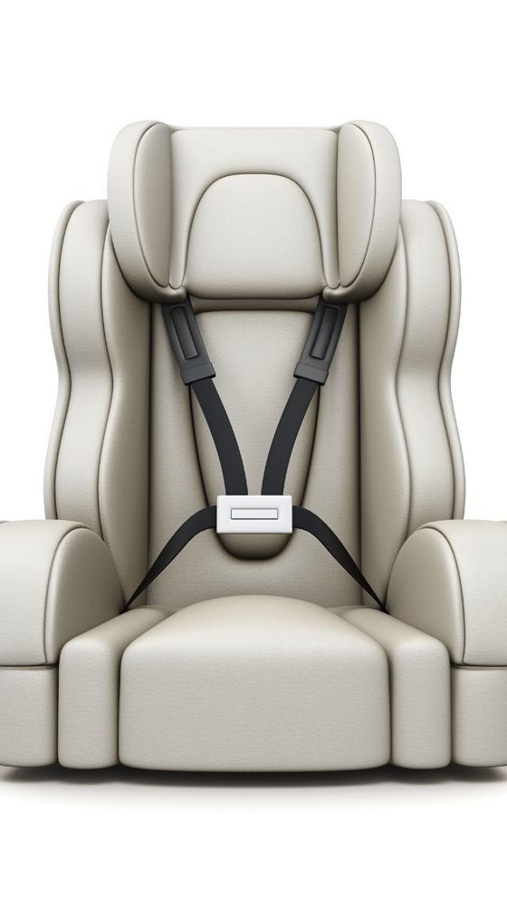 a picture of a carseat to keep children safe