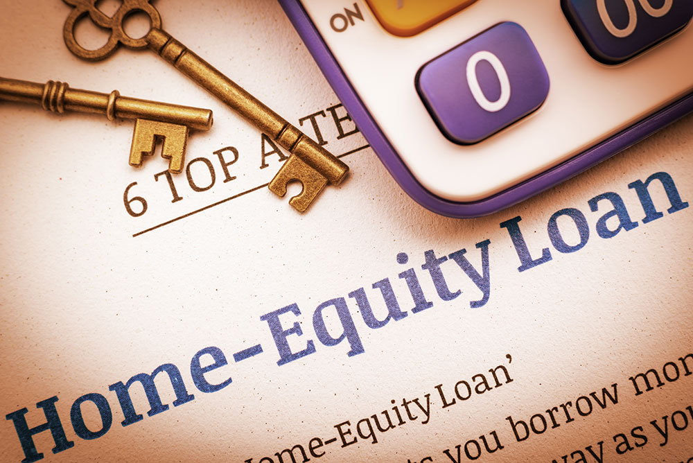 a consumer is getting a home equity loan