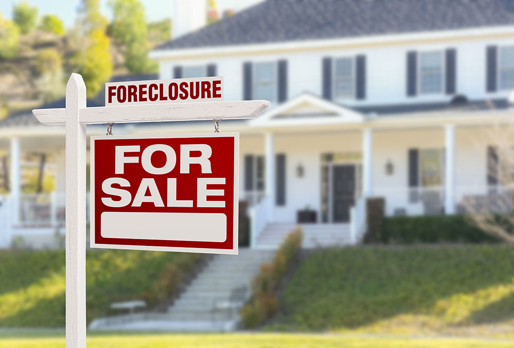 How do i find out store if a house is in foreclosure