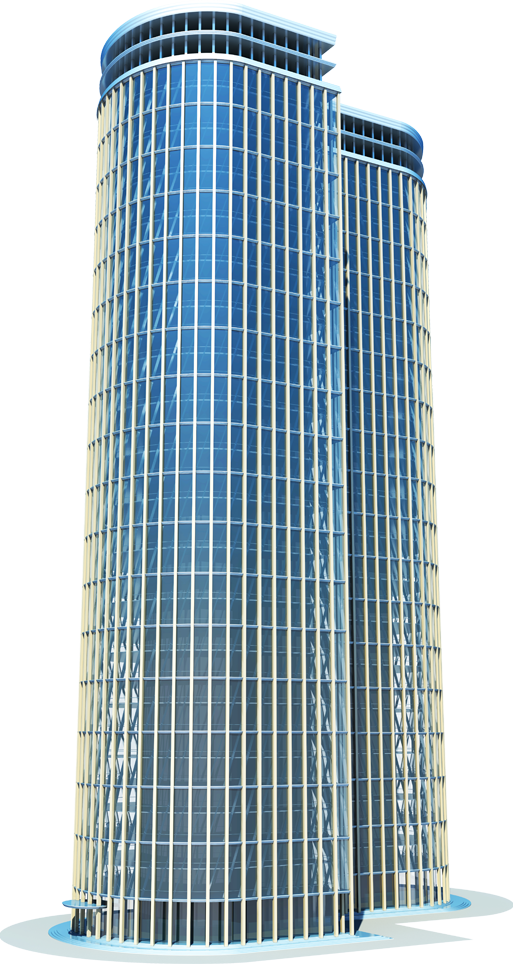 a very tall business building