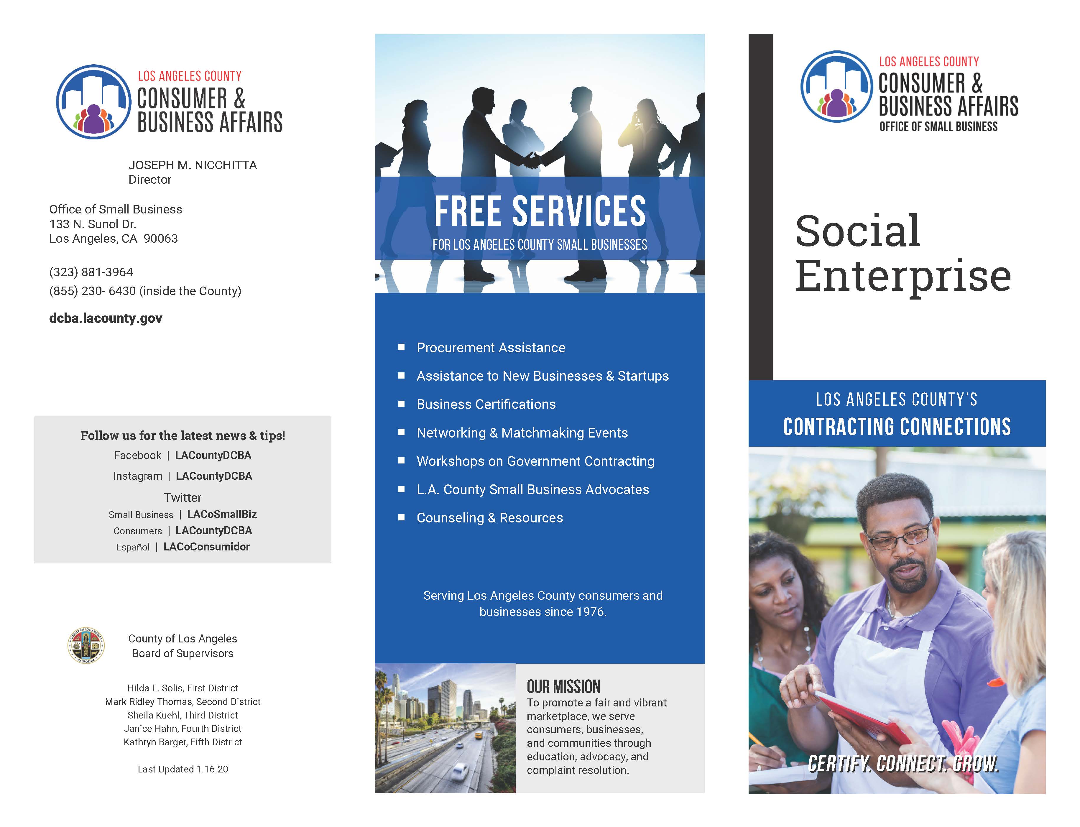 Social Enterprise Program Brochure