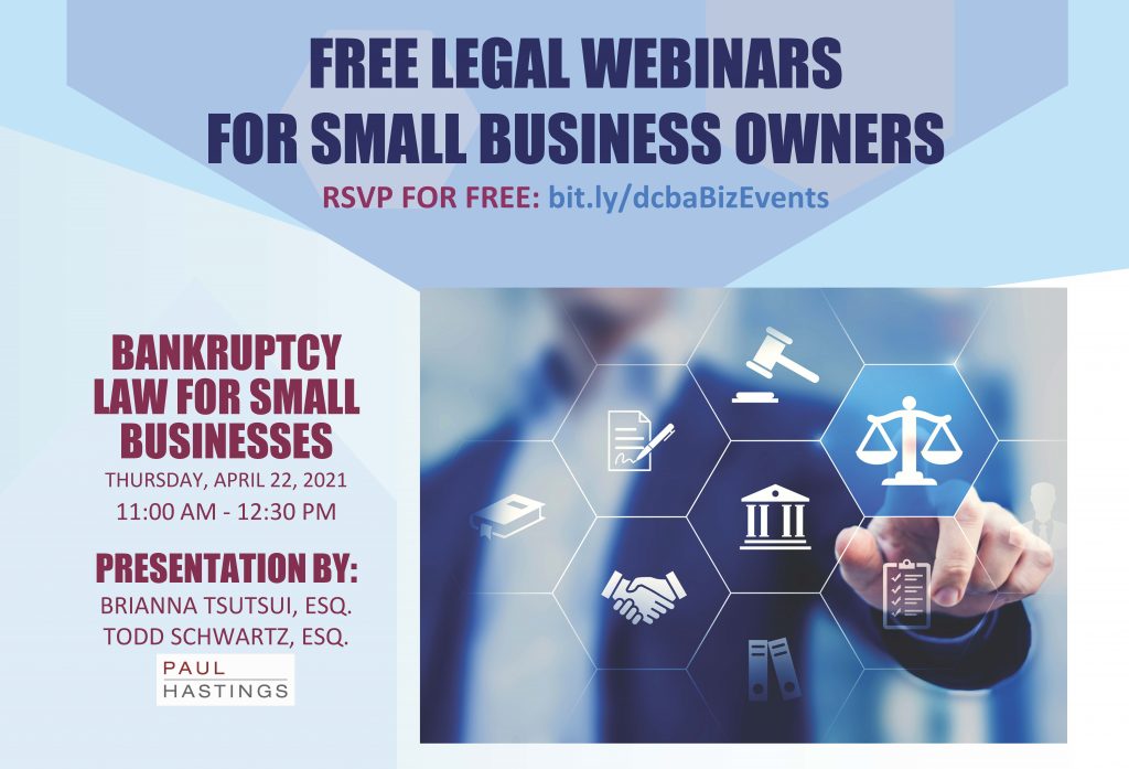 Free Legal Webinar: Bankruptcy Law for Small Businesses