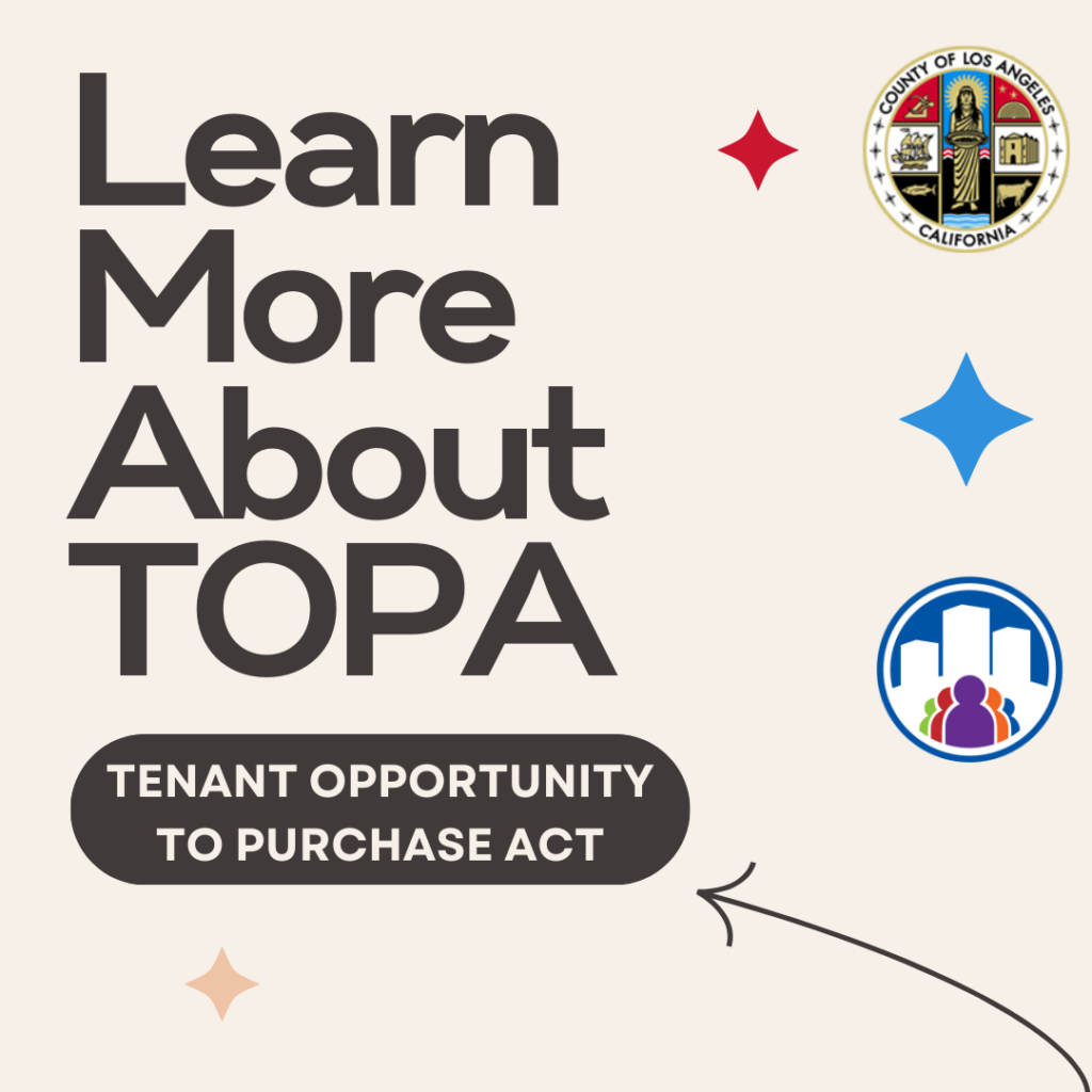 Learn more about TOPA, Tenant Opportunity to Purchase Act