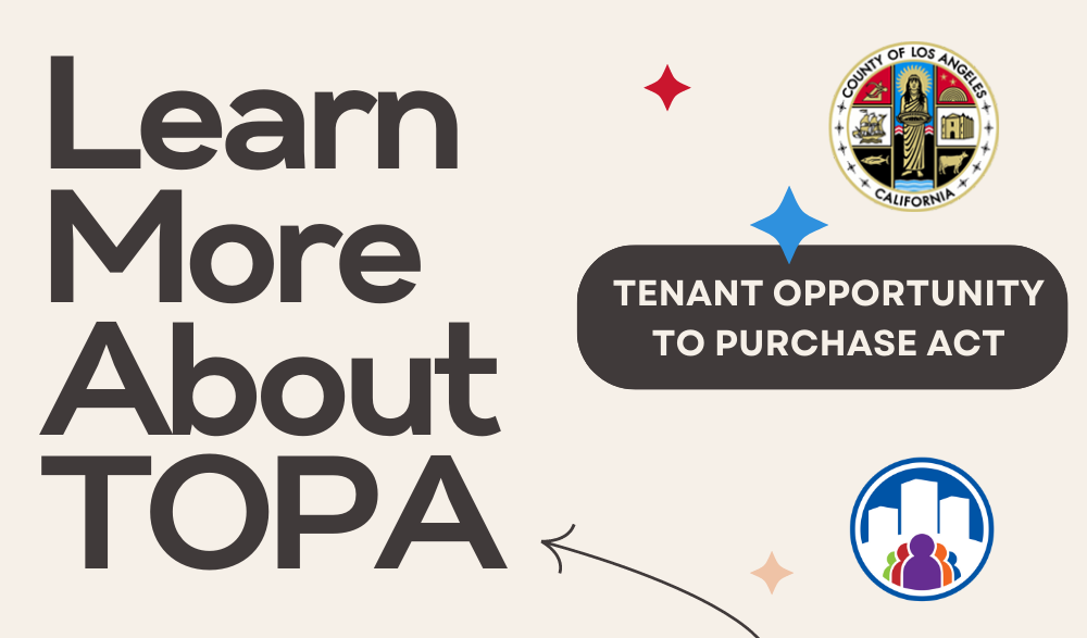 Learn more about TOPA: Tenant Opportunity to Purchase Act