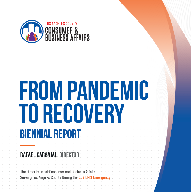 From Pandemic to Recovery - Biennial Report 2020 - 2021
