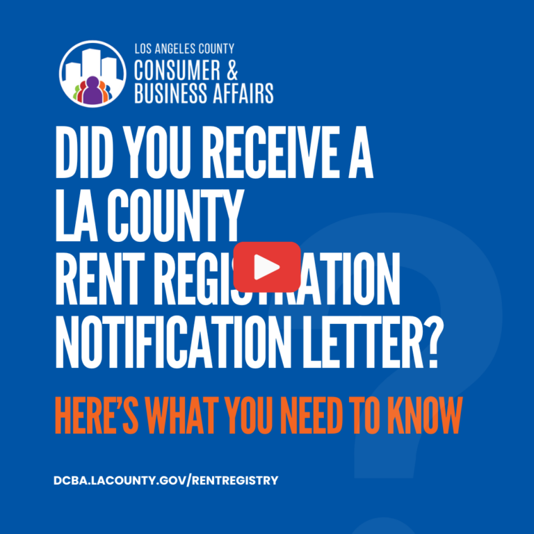Rent Registry – Consumer & Business