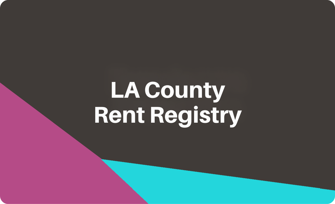 Landlord Info Button Rent Registry Visit the Rent Registry information page