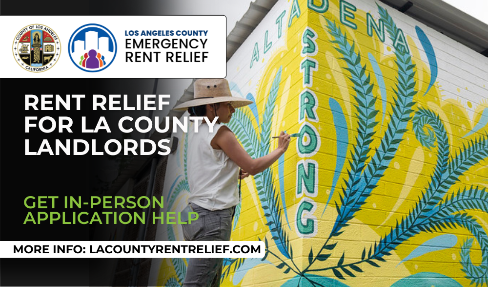 Rent Relief for LA County Landlords - Get In-Person Application Help