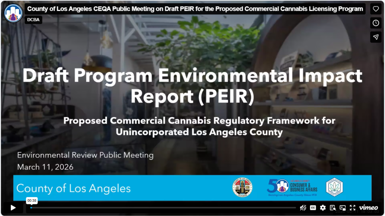 Video thumbnail for Draft PEIR Meeting