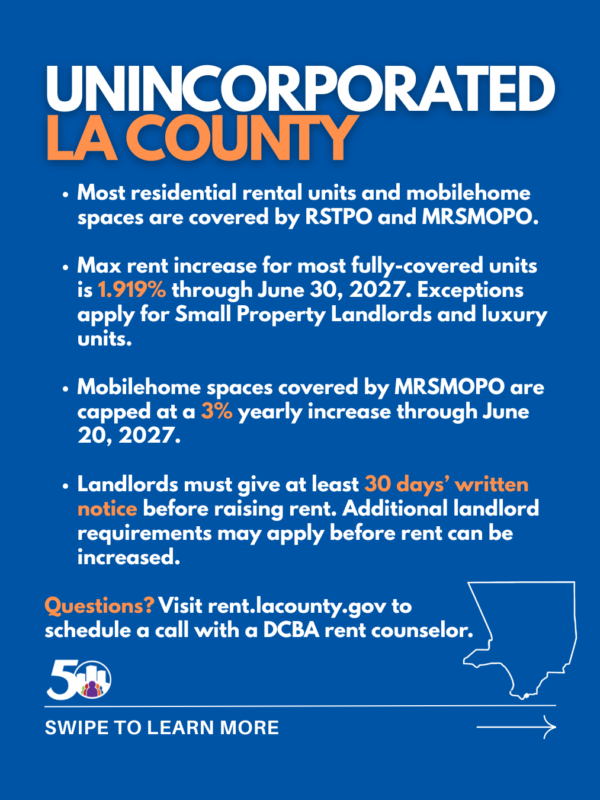 Understanding Rent Increases in Unincorporated LA County